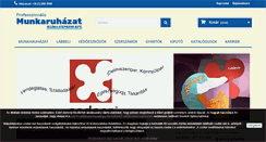 Desktop Screenshot of munkaruha-munkacipo.hu